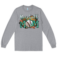 Heather Grey Baseboll Mom Long Sleeve Tee - Bettercallsaul