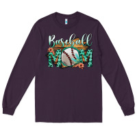 Plum Baseboll Mom Long Sleeve Tee - Bettercallsaul
