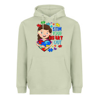 Matcha Stim your heart out Heavyweight Hoodie - FaDigitalArtStudio