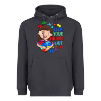 Smoke Stim your heart out Heavyweight Hoodie - FaDigitalArtStudio