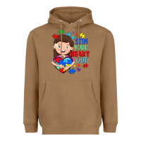Toasted Coconut Stim your heart out Heavyweight Hoodie - FaDigitalArtStudio