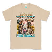 Mushroom Just A Girl Who Loves Farm Animals Classic Tee - BundleAndBundleShop