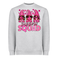 Breast Cancer Afro Gnomies Support Squad Heavyweight Sweatshirt | Teevron