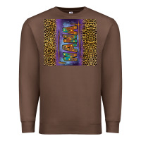 Chestnut Leopard nana Premium Sweatshirt - FaDigitalArtStudio