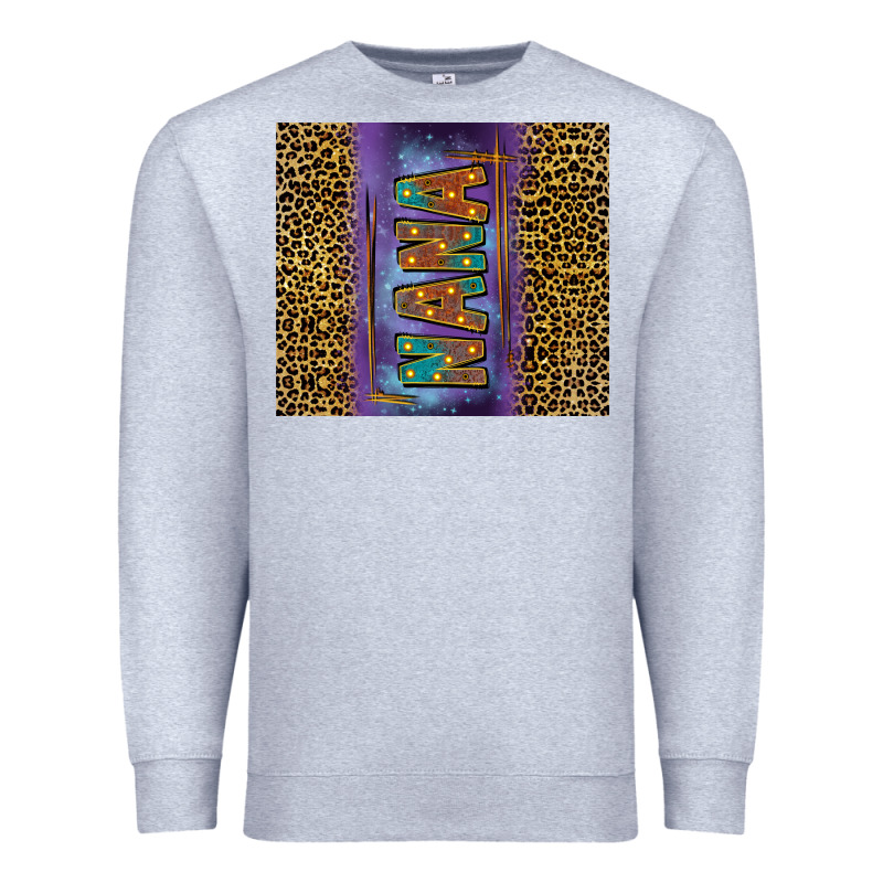 Leopard Nana Premium Sweatshirt by FaDigitalArtStudio | Teevron