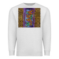 Oatmeal Heather Leopard nana Premium Sweatshirt - FaDigitalArtStudio