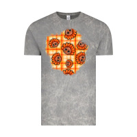 Cloud Rock Thanksgiving Turkey With Tartan Patch Vintage Tee - BundleAndBundleShop