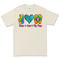 Peace Love Flips Flops Premium Tee | Teevron