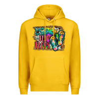 Lemon life is better in flip flops Premium Hoodie - JahusDesignShop