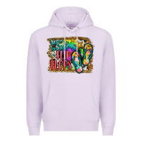 Lilac life is better in flip flops Premium Hoodie - JahusDesignShop
