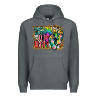 Rock life is better in flip flops Premium Hoodie - JahusDesignShop