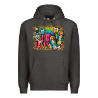 Smoke life is better in flip flops Premium Hoodie - JahusDesignShop