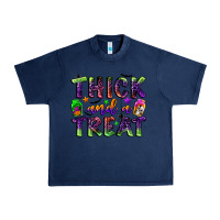 Navy thick and a treat Urban Heavy Tee - BundleAndBundleShop