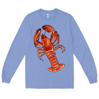 Colony Blue crawfish Long Sleeve Tee - RanaPortraitStore
