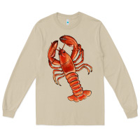 Mushroom crawfish Long Sleeve Tee - RanaPortraitStore