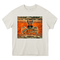Cream easter egg hunter boys Heavy Core Tee - Jasminsmagicworld
