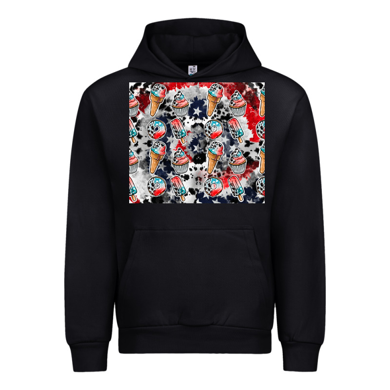 American Ice Cream Urban Hoodie by CowhideDigitalArt | Teevron