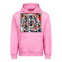 Fuchsia Pink american ice cream Urban Hoodie - CowhideDigitalArt