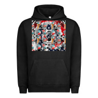 Pigment Black american ice cream Urban Hoodie - CowhideDigitalArt