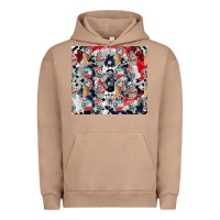 Pigment Burro american ice cream Urban Hoodie - CowhideDigitalArt