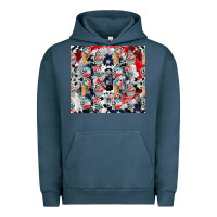 Pigment Midnight Navy american ice cream Urban Hoodie - CowhideDigitalArt