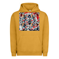 Pigment Peanut Butter american ice cream Urban Hoodie - CowhideDigitalArt