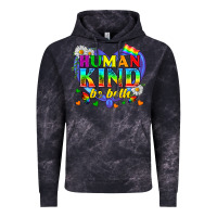 Cloud Black LGBTQ Pride Human Kind Be Both Vintage Hoodie - BundleAndBundleShop