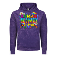 Cloud Purple LGBTQ Pride Human Kind Be Both Vintage Hoodie - BundleAndBundleShop