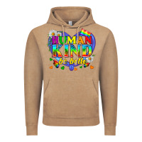 Vintage Coffee LGBTQ Pride Human Kind Be Both Vintage Hoodie - BundleAndBundleShop