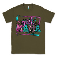 Army Green leopard camo girl mama Mother's Day Classic Tee - LillyAllenDesigns