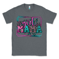 Charcoal Heather leopard camo girl mama Mother's Day Classic Tee - LillyAllenDesigns
