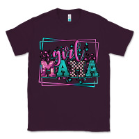 Plum leopard camo girl mama Mother's Day Classic Tee - LillyAllenDesigns