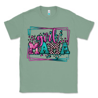 Sage leopard camo girl mama Mother's Day Classic Tee - LillyAllenDesigns