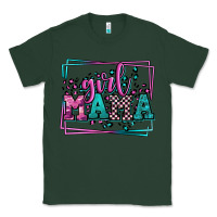 Sports Green leopard camo girl mama Mother's Day Classic Tee - LillyAllenDesigns