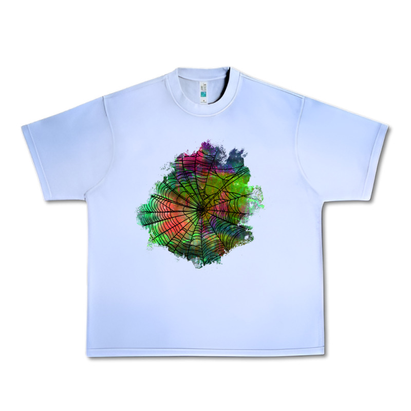 Halloween Spider Web For Patches Urban Heavy Tee by BundleAndBundleShop | Teevron
