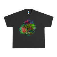 Pigment Black halloween spider web for patches Urban Heavy Tee - BundleAndBundleShop
