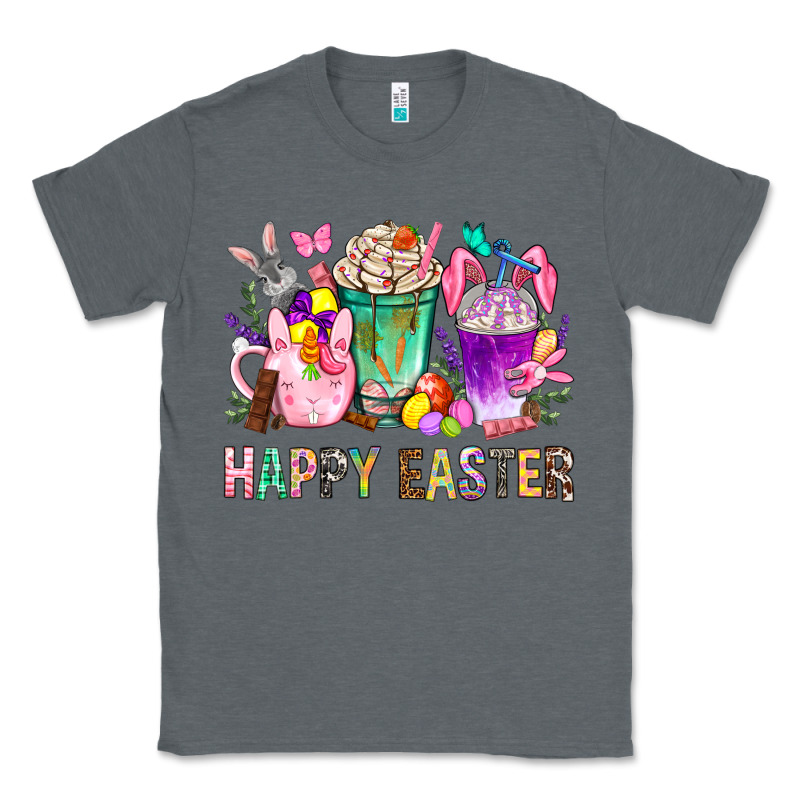 Happy Easter Coffee Cups With Bunny Classic Tee by BundleAndBundleShop | Teevron