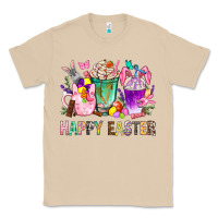 Mushroom Happy Easter Coffee Cups With Bunny Classic Tee - BundleAndBundleShop