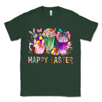 Sports Green Happy Easter Coffee Cups With Bunny Classic Tee - BundleAndBundleShop