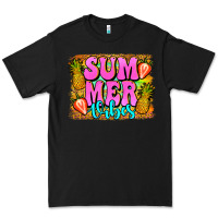 Black summer vibes leopard background Premium Tee - Jasminsmagicworld