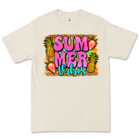 Bone summer vibes leopard background Premium Tee - Jasminsmagicworld