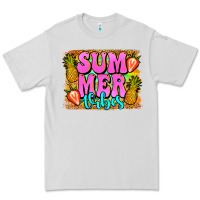 Dove Grey summer vibes leopard background Premium Tee - Jasminsmagicworld