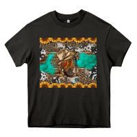Asphalt western boots and sunflowers tumbler Heavy Core Tee - Jasminsmagicworld