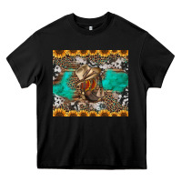 Black western boots and sunflowers tumbler Heavy Core Tee - Jasminsmagicworld