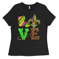 Black love mardi gras Ladies Tee - Jasminsmagicworld