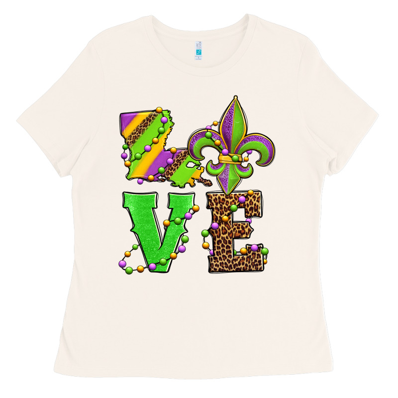 Love Mardi Gras Ladies Tee by Jasminsmagicworld | Teevron