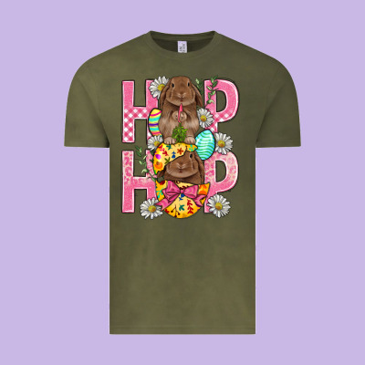 Hip Hop Easter Vintage Tee Designed By Bundleandbundleshop
