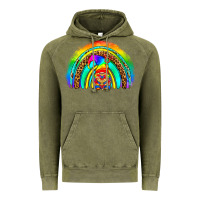 Vintage Olive LGBTQ Pride Gnome Rainbow Vintage Hoodie - BundleAndBundleShop