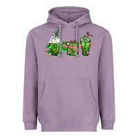 Lavender Cactus Lover Cactus Coffee Cups Heavyweight Hoodie - FaDigitalArtStudio