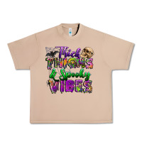 Burro thick thighs and spooky vibes Urban Heavy Tee - BundleAndBundleShop